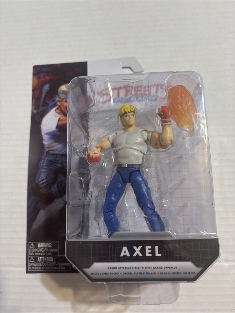 JAKKS Pacific Streets of Rage Axel 4” Action Figure New