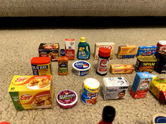 HUGE LOT OF 60+ ZURU MINI BRANDS FOOD, SNACKS, DRINKS & COLLECTOR’S CASE (AS IS)