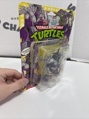 1991 TMNT Super Shredder & Card Back Teenage Mutant Ninja Turtles SEE DESC
