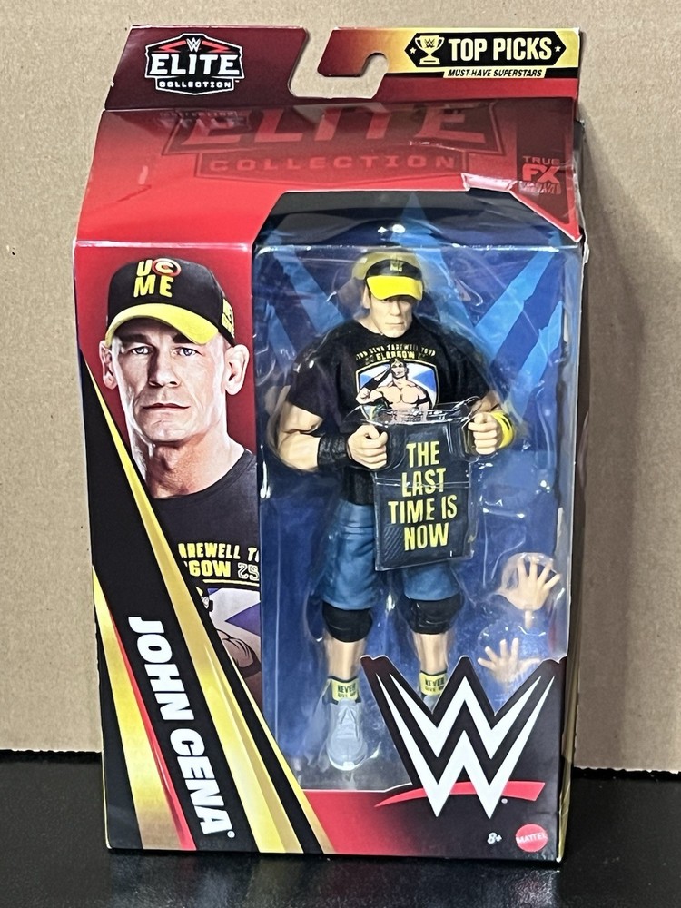 WWE Elite Top Picks 2026 (Wave 3) John Cena Mattel Toy Wrestling Figure DMG PKG