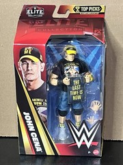 WWE Elite Top Picks 2026 (Wave 3) John Cena Mattel Toy Wrestling Figure DMG PKG
