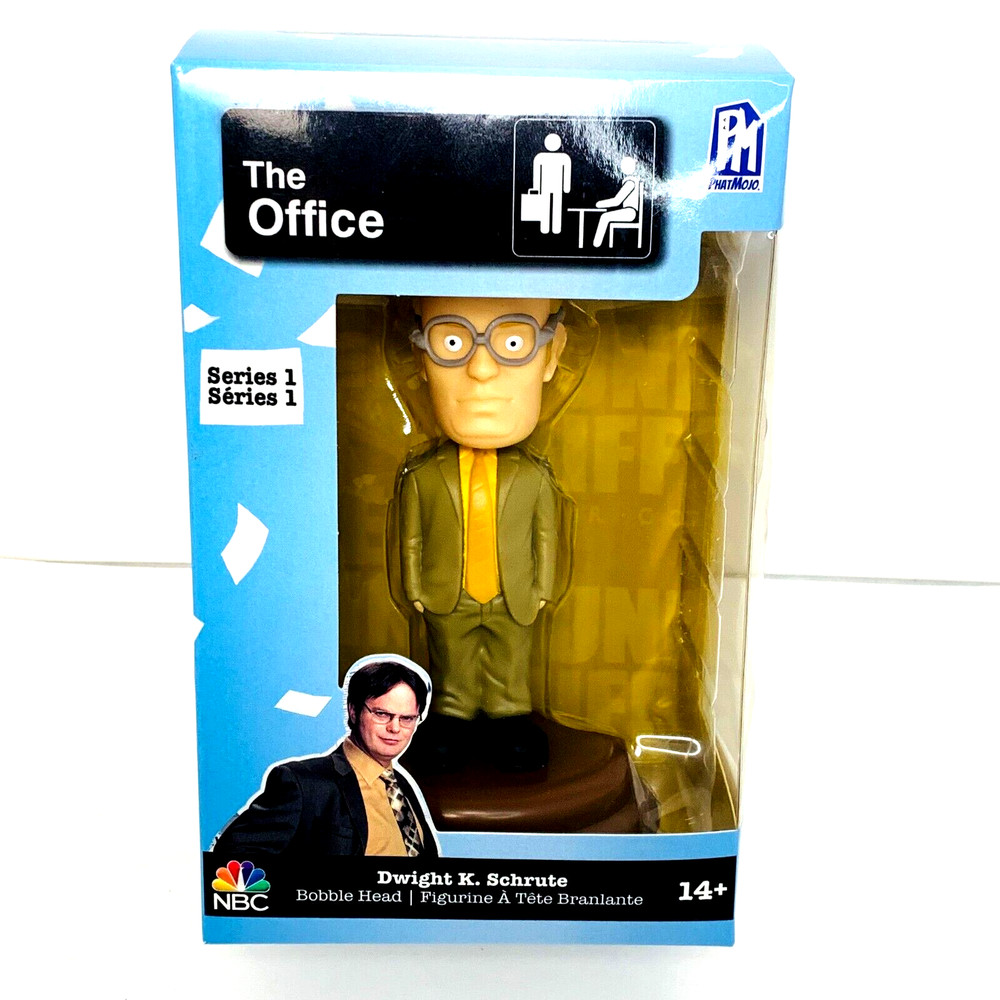 The Office Dwight K Schrute Bobble Head NBC Series 1 PhatMojo Bobblehead Figure