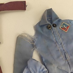 Vintage Mego 1971 Action Jackson Jumpsuits/ Sports Uniforms Accessories Lot