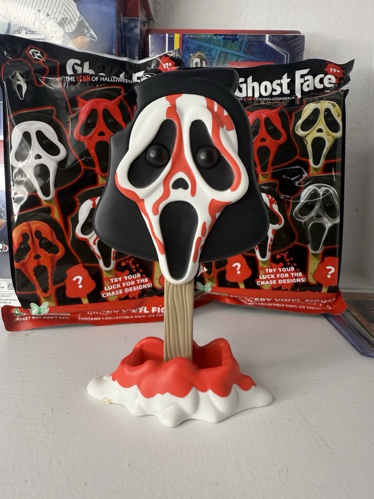 Culturefly Meltz Scream Ghost Face Blood Mask Vinyl Ice Cream Bar