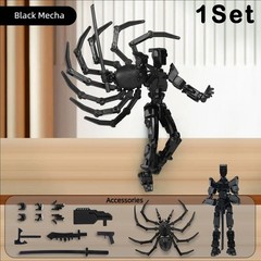 DIY Assembled Robot Model Kit – 13 Joint Spider Mecha Action Figure Toy for Kids