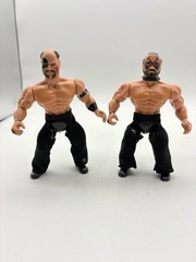 1985 Remco AWA Road Warriors Action Figures, Collar & Pants Everything In Pics