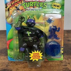 VTG 1993 TMNT Sewer Heroes Super Don BLUE Ninja Turtles – Sealed Unpunched RARE