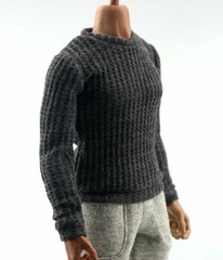 C001-1 1/6 Scale Soldier Elbow Patch Sweater Model for 12″ Figure Doll Toys