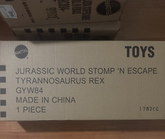 STOMP ‘N ESCAPE TYRANNOSAURUS REX JURASSIC WORLD CAMP DINOSAUR ACTION FIGURE
