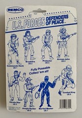 VINTAGE 1986 Remco US Forces Defenders of Peace – Protector US 3 GI Joe NEW MOC