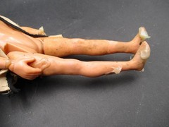 2 Vintage Durham Bruce Lee Kung Fu Karate Action Figures AS IS for Parts