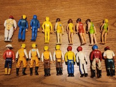 FISHER PRICE ADVENTURE PEOPLE FPAP 18 Divers Swimmers Racers Action Figure Lot