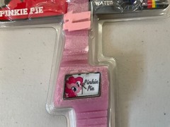 My Little Pony Glitter Silicone Lightning Bolt Watch: Pinkie Pie BRAND NEW