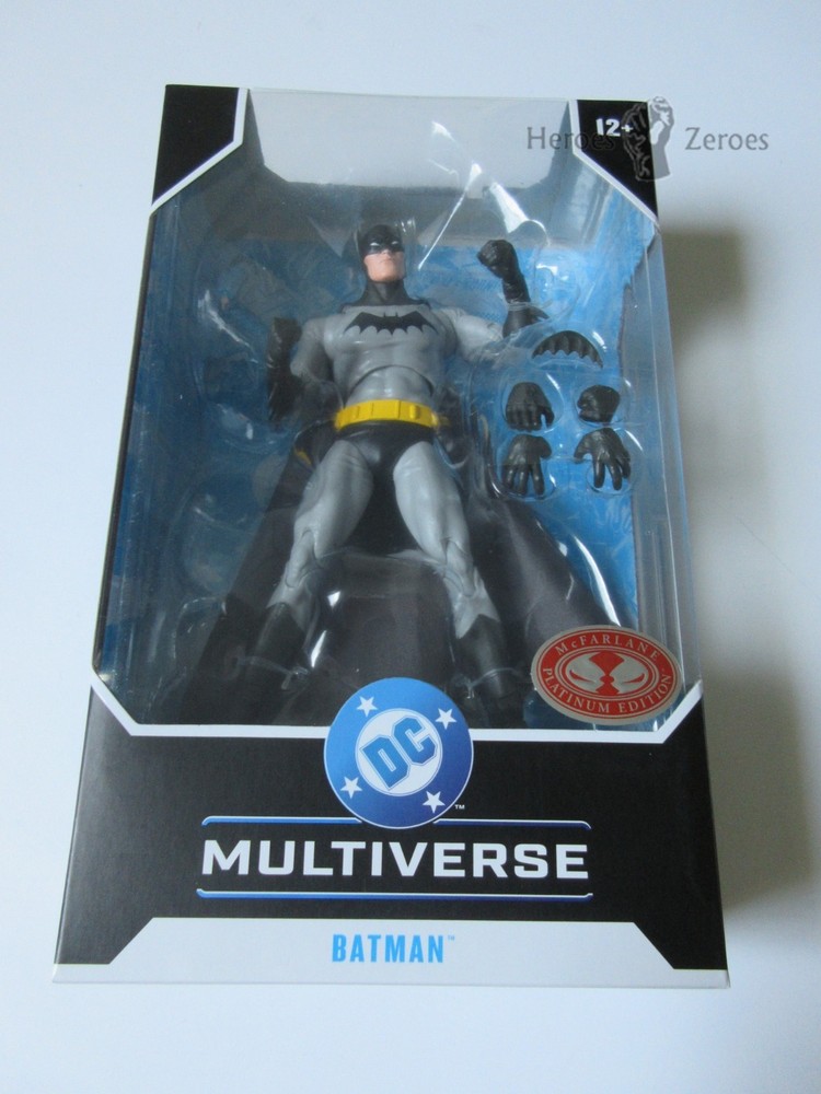 McFarlane DC Multiverse BATMAN (GOLDEN AGE) Red Platinum Open Box *No Card* 2026