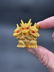 SD King Ghidorah Finger Puppet Chibi Marukoshi Yutaka Sofubi Godzilla