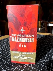 NEW RARE Kaiyodo Revoltech Mazinkaiser Ltd BLACK EDITION #016 Go Nagai 40th BNIB