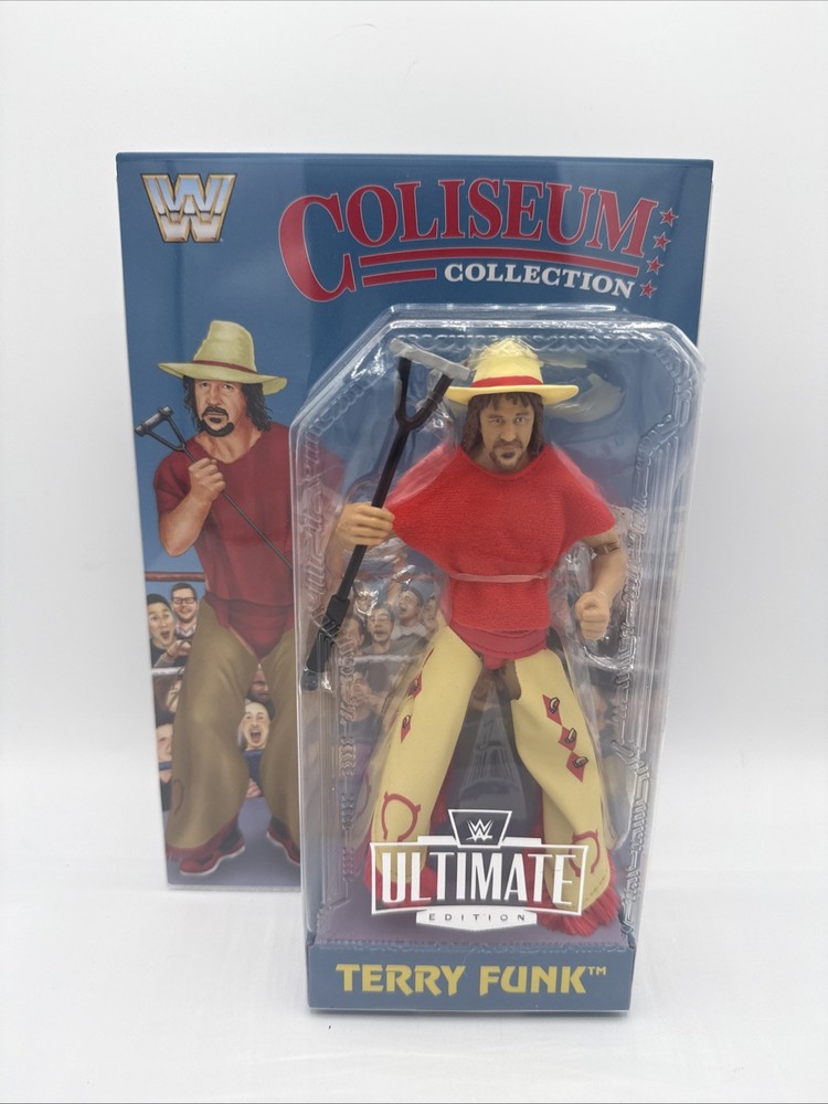 WWE WWF Coliseum Collection ULTIMATE Terry Funk Mattel Creations Figure