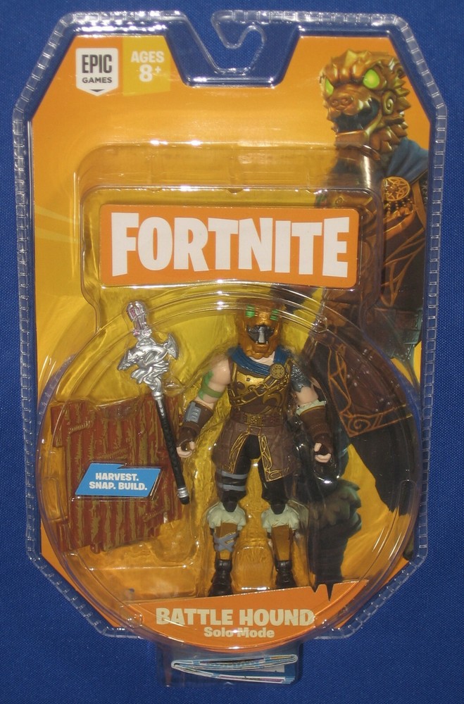 2019 Fortnite Battle Hound 4″ Action Figure MIP Solo Epic Video Games Jazwares