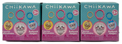 Lot of 3 CHIIKAWA Backpack Hanger Surprise Mystery Figure Blind Box Ages 3+ NIB