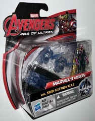 Marvel Avengers MARVEL’S VISION 2.5″ Figure vs SUB-ULTRON 011 Age of Ultron