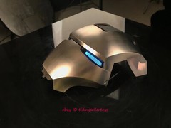 MANDO Iron Man 1/1 Life Size MARK2 Mask helmet Prop Licensed LED Decorate New