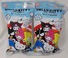 Hello Kitty & Friends Squishies Mystery Bags Set of 2 Sanrio New Toy Fun Gift