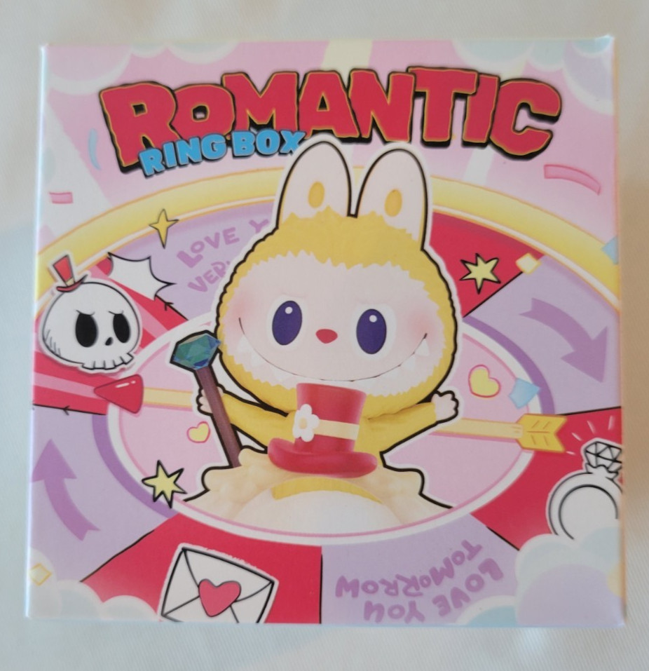 Authentic POP MART – Romantic Ring Box Series 4 – Sweet Bean Locked In