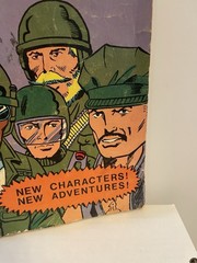 Vintage Gi Joe Coloring Book And Promotional VHS Tapes And Sgt Savage Backers