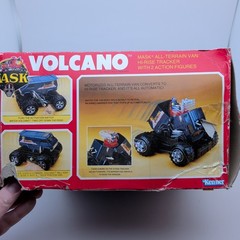 Vintage MASK M.A.S.K. VOLCANO Vehicle 1986 Kenner RUNS WORKS LOOK