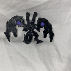 Bakugan Mystery Figure Nillious – Black & Purple with Green/yellow Eyes