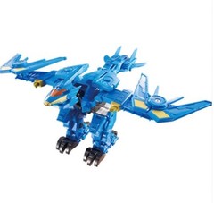 DINOSTER DELUXE STEGO BLAST WING 3-Step Transformer Robot Action Figure Toy 2023