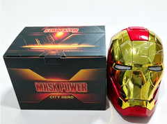 Iron Man Gold Mask Cosplay AUTOKING MK5 1:1 Helmet Wearable Voice-control US