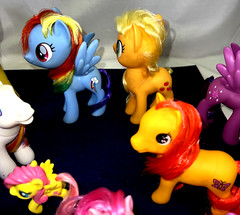 Vtg My Little Pony Toy Lot 16 Figures Various Sizes Hasbro Mixed G3 G4 Ponies