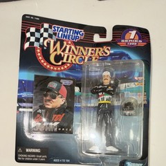 3 – Kenner John Force Winner’s Circle Starting Lineup Action Figure with Helmet