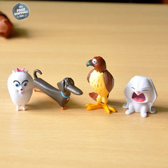 14PCS Secret Life of Pets PVC Figures – Rabbit, Dog, Cat Action Toys Xmas Gift