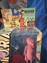 Futurama Toynami Figure Nudar Complete Santa Robot Build A Bot BAF