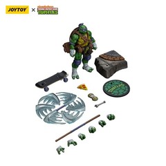 Original JOYTOY TMNT Teenage Mutant Ninja Turtles 1/18 Action Figure SET OF 4