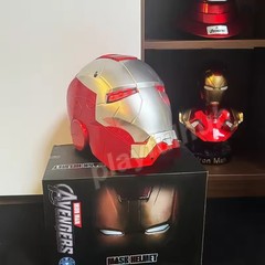 Maschera Iron Man MK5 Helmet Touch Control 1:1 Wearable Mask Cosplay Fan Gift