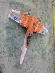 Star Wars The Poe Dameron’s X-Wing Missing Parts, Great to Repair or for Parts