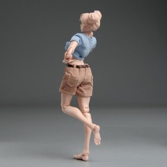 Romankey X COWL 1/12 Female Soldier Figure 6inch Pale Skin Joint Body Model Toys
