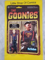 The Goonies Sloth Superman Shirt ReAction Figure 2014 SDCC Exclusive