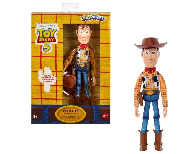 Mattel Disney Pixar Toy Story 5 Woody Ragdoll Edition 7″ Soft Action Figure