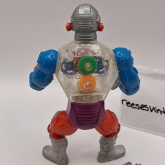 Vtg ROBOTO Motu Masters Of The Universe He-Man Action Figure Wave 4 100% L-14