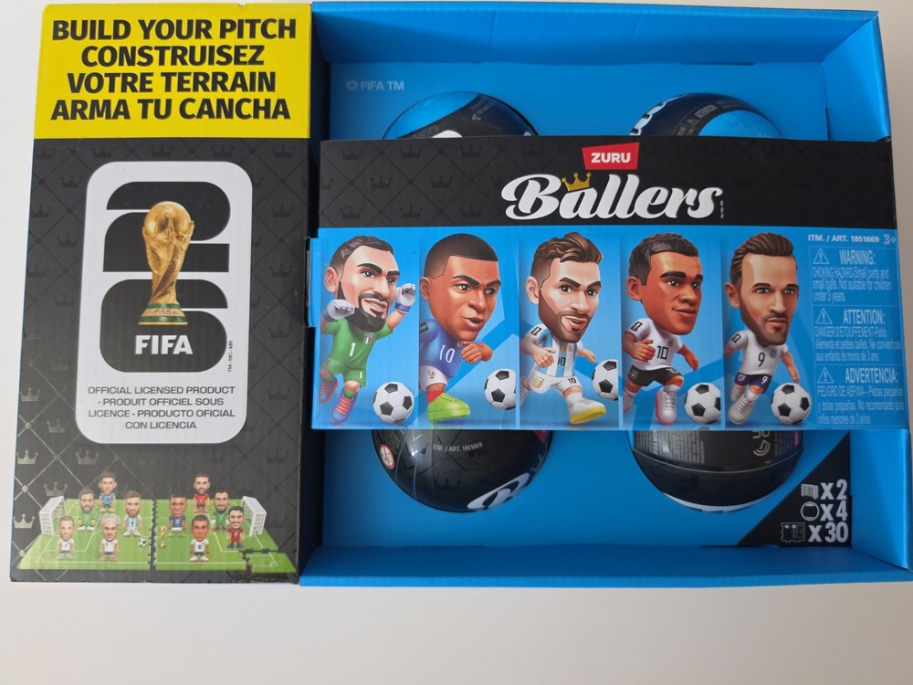 FIFA World Cup 2026™ Ballers Series 1 (4 Pack) by ZURU Official Licensed Product