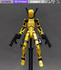 Titan13 Action Figure Set with Accessories, 3D Printed Figure for Kids, Boys