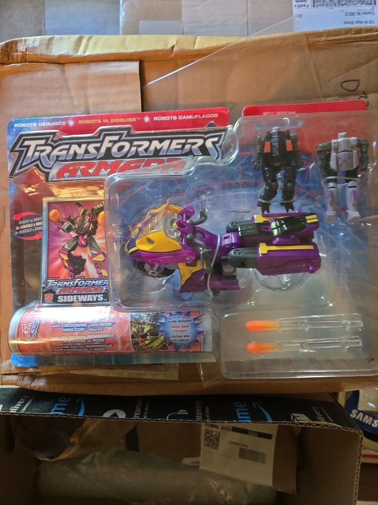 Transformers Armada 2002 Sideways Mini-Con with Crosswise Rook