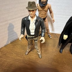 VINTAGE 1982 Indiana Jones RAIDERS OF THE LOST ARK Figure Lot Of 5 KENNER -*34