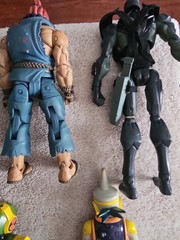 Mega Man / MegaMan NT Warrior Figure Lot – Loose Action Figures with Accessories