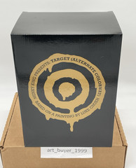 Luke Chueh Target Black & Gold Vinyl Figure SIGNED Box & Bear Munky King LE 500