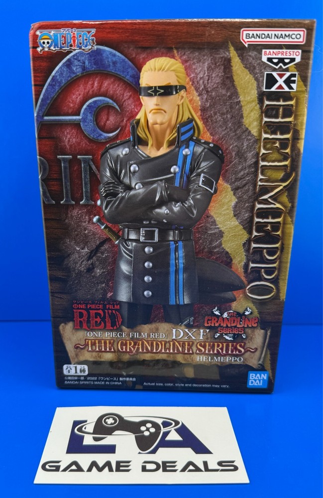 BRAND NEW – One Piece Film Red DXF The Grandline Series: HELMEPPO Figure Statue